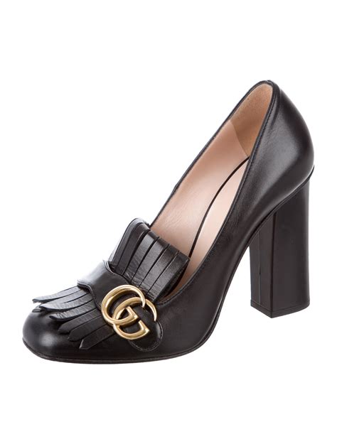 gucci marmont pumps replica|gucci marmont platform pumps.